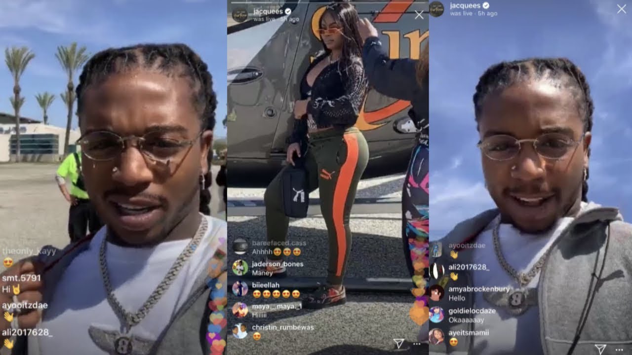 JACQUEES SURPRISES GIRLFRIEND DREEZY WITH HELICOPTER RIDE TO COACHELLA