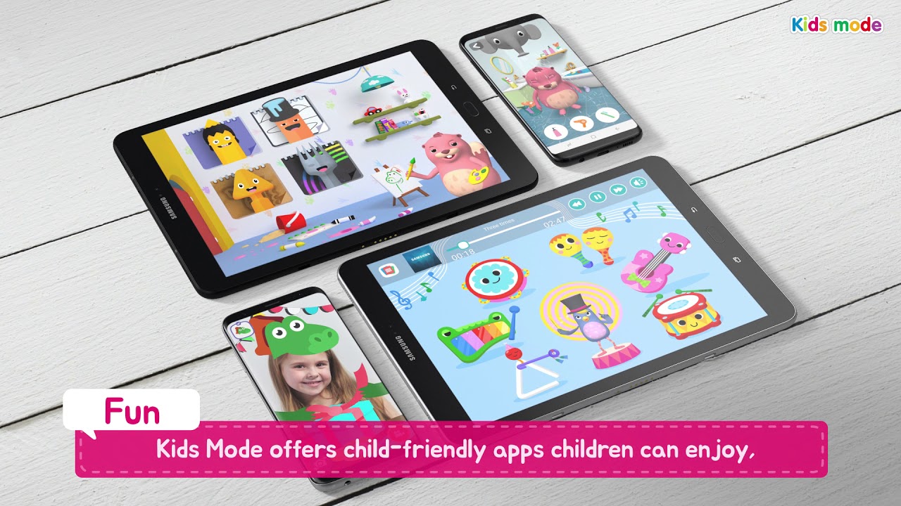 Samsung Kids Mode Introduction Video - YouTube