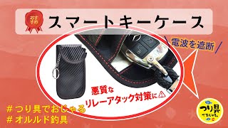 【おすすめ】リレーアタック車両盗難防止！電波を遮断する「スマートキーケース」（オルルド釣具）ia100008