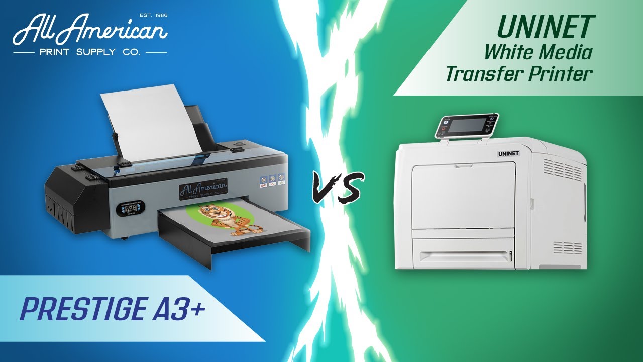 DTF vs Uninet : Transfer Printer Face-off | AA Print Supply