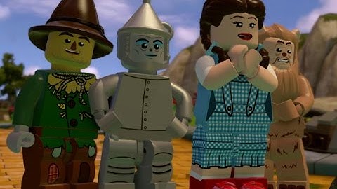 LEGO Dimensions Walkthrough Part 2 - LEGO The Wizard of Oz