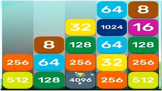 X2 Drop Blocks Number Merge - Gameplay Walkthrough screenshot 4