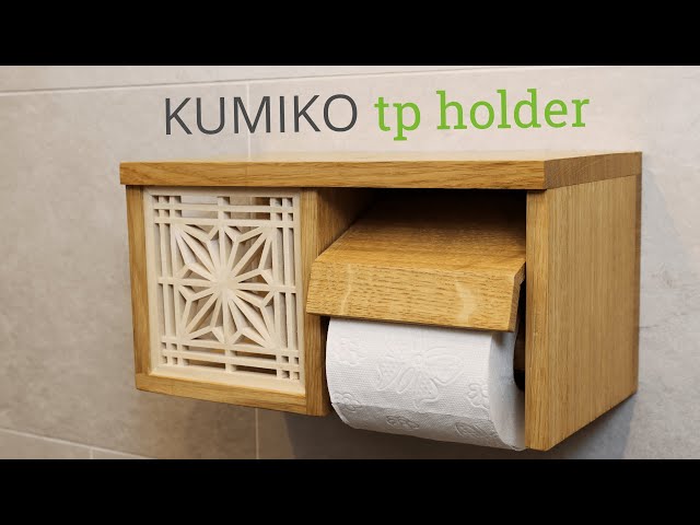 DIY Simple Brass Toilet Paper Holder