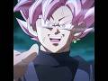 Goku Black's Divine Wrath 😈✨ | Super Saiyan Rosé Edit #shorts #anime #viral