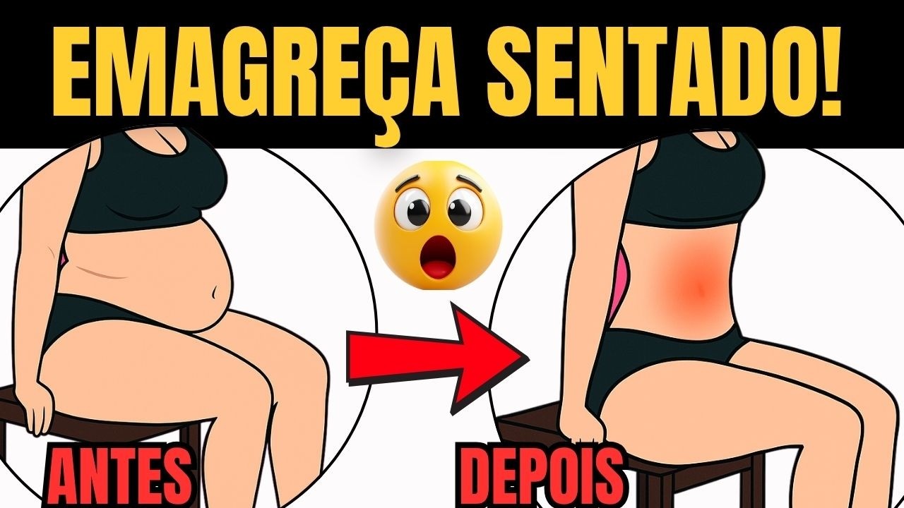 Burn fat in 7 days with abdominal exercises while seated in a chair.