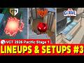 Lineups and Setups used by pros #3 《VCT 2026 Pacific Stage 1》【 VALORANT 】
