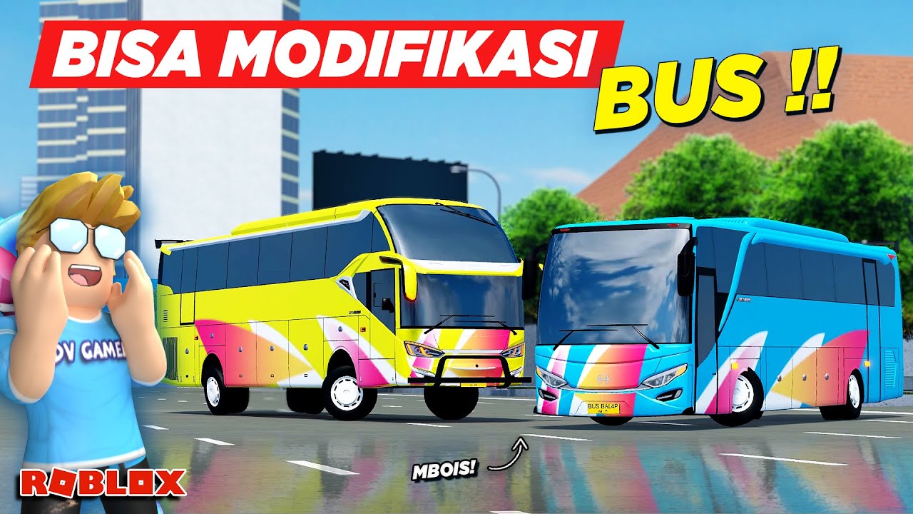 BISA MODIF BUS MBOIS !! CARA MODIFIKASI BUS DI CDID UPDATE - Roblox