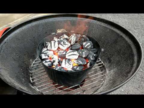 How to light Charcoal WITHOUT Lighter Fluid - BBQ Secret!