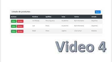 CRUD Básico PHP 4 de 7