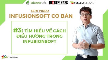 Infusionsoft Cơ Bản #3: Tìm Hiểu Về Cách Điều Hướng Trong Infusionsoft - Lê Thiên Công