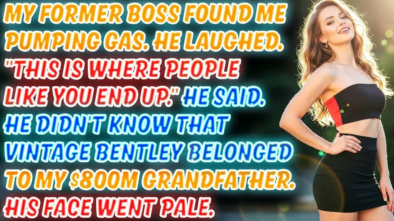 My Rich Grandpa Found Me Pumping Gas At Midnight—He Filled His Tank, Asked For My Name, Then He