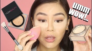 HUDA BEAUTY EASY BAKE LOOSE POWDER REVIEW!  + FLASHBACK TEST