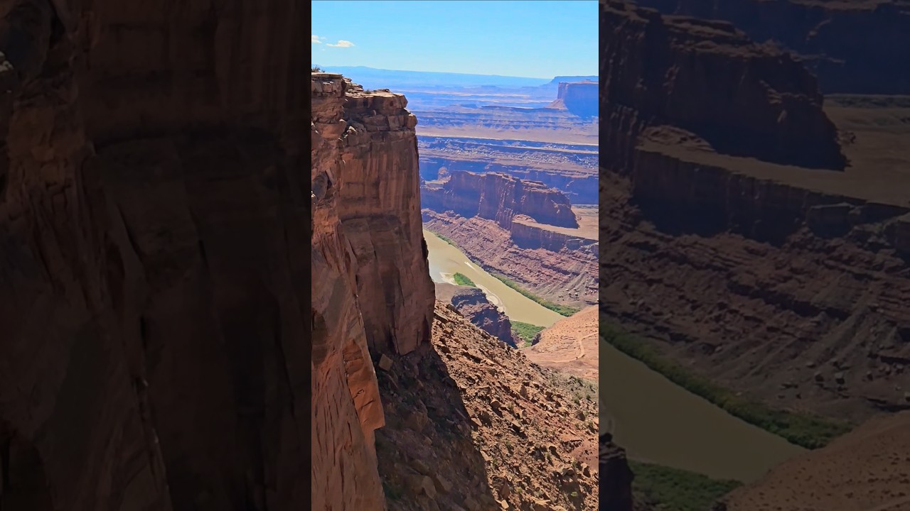 Exploring Dead Horse Point State Park,  Utah.  30 minutes from Moab. Easy hike and wheelchair access