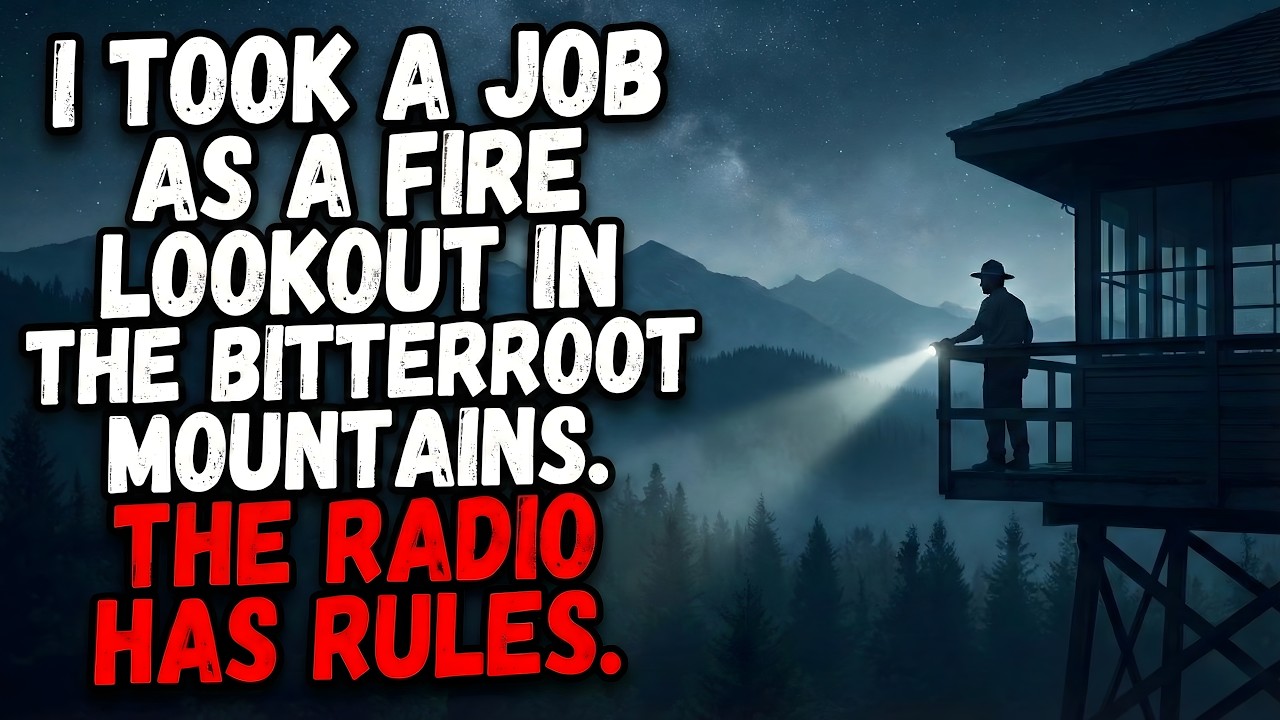 I Took a Job as a Fire Lookout in the Bitterroot Mountains, The Radio Has Rules.