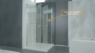HÜPPE Design pure puertas batientes (mamparas de ducha)