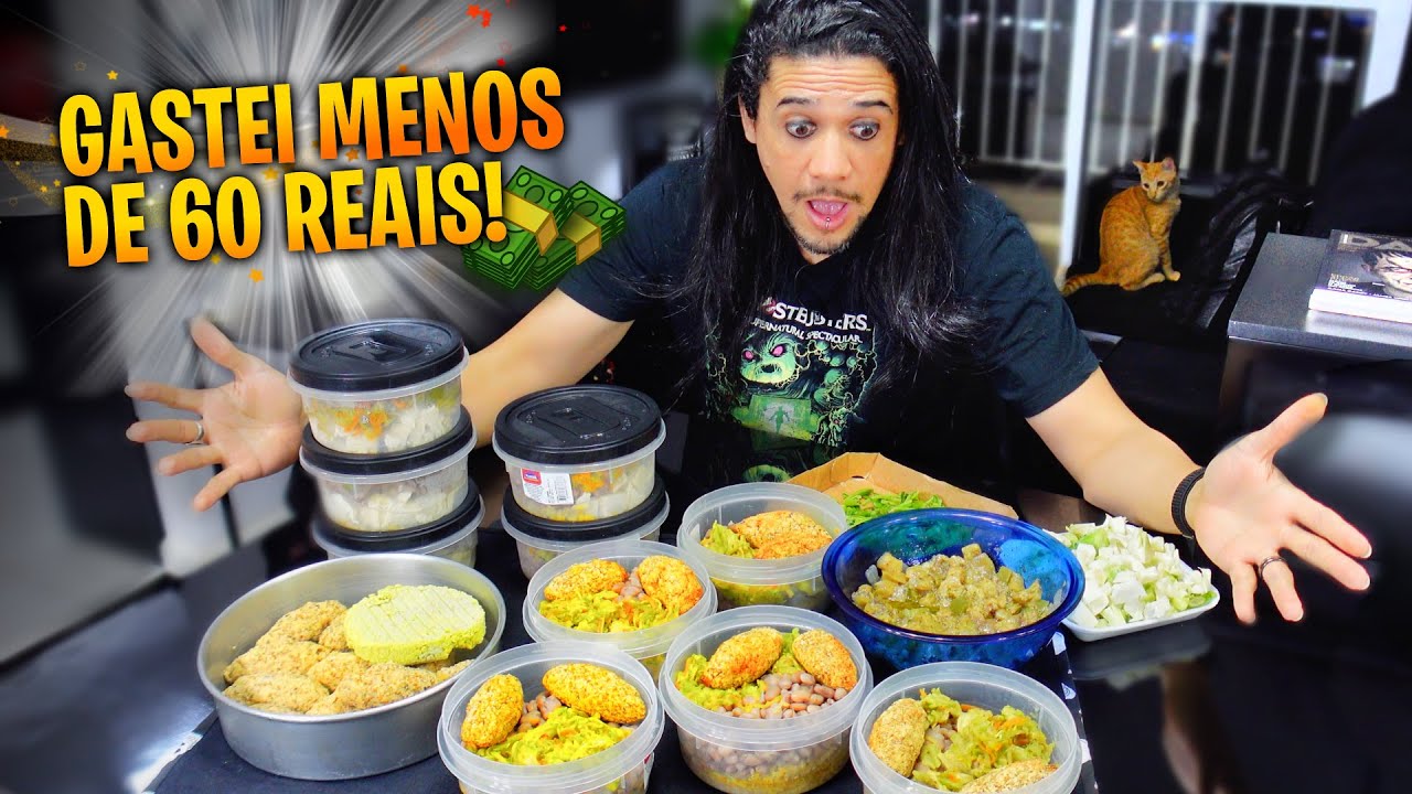 COMIDA VEGANA PARA A SEMANA TODA!