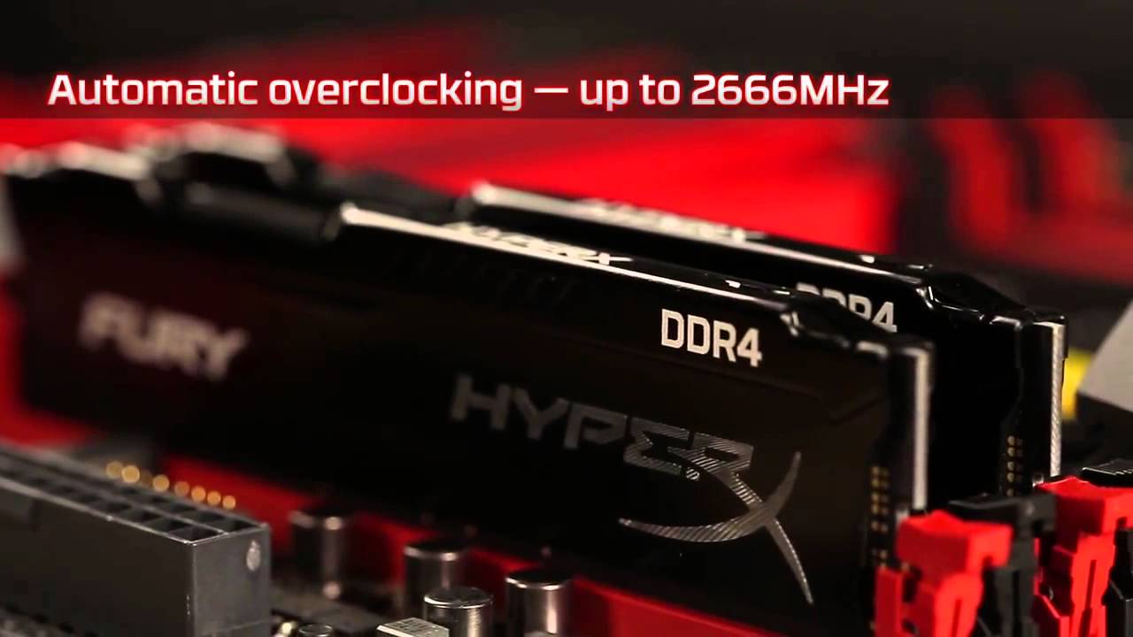 Разгон kingston hyperx