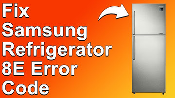 How To Fix The Samsung Refrigerator 8E Error Code - Meaning, Causes, & Solutions (Swiftly Fixed!)