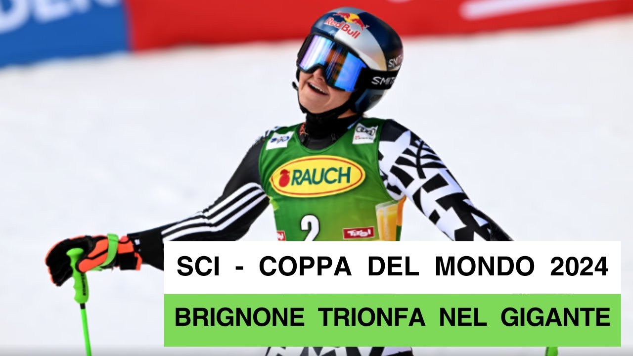 Federica Brignone delizia subito e trionfa nel gigante di Soelden. Shiffrin fuori dal podio!