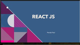 React JS Tutorial for Beginners | Build Your First React Ap