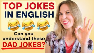 BEST "Dad Jokes" in English! | Can YOU Understand These Jokes In English? screenshot 2