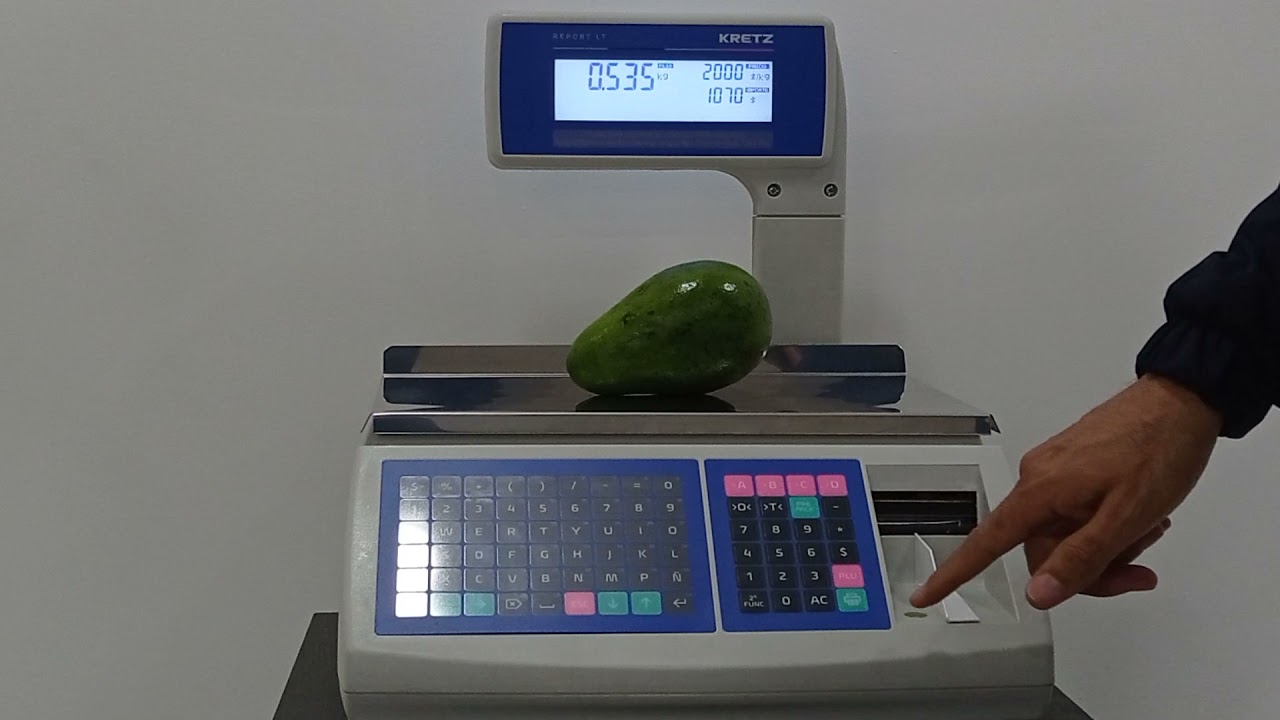 Como poner el precio por unidad en la Balanza Report LT