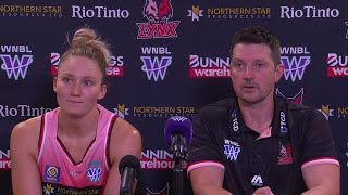 PRESS CONFERENCE: Ryan Petrik and Amy Atwell vs Townsville Fir, Championship Series G2