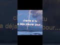 chante si tu a déjà pleuré pour..... #moi