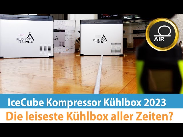 IceCube Kompressor-Kühlbox von Plug-in Festivals Modell 2023