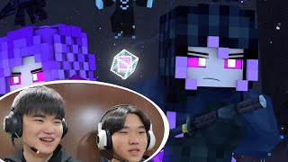 Reacting to "THE BRAVE | War of the Ender Kingdoms Ep. 1" made by Rainimator