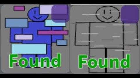 How to get Raster noob and Glitched noob in Find the Noobs | Roblox