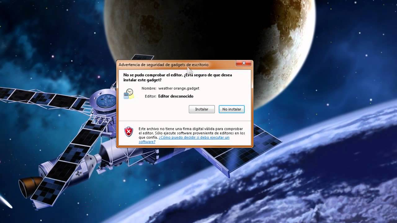 Gadgets Orange Glass Para Windows 7 ( edit by Morfeo322 )