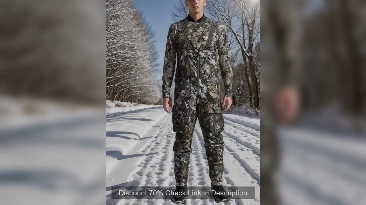 High quality Incinerator Aerolite Bib winter hunting camouflage overalls insulution hunting pants fo