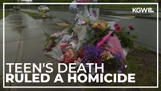 Death of missing Beaverton teen ruled a homicide