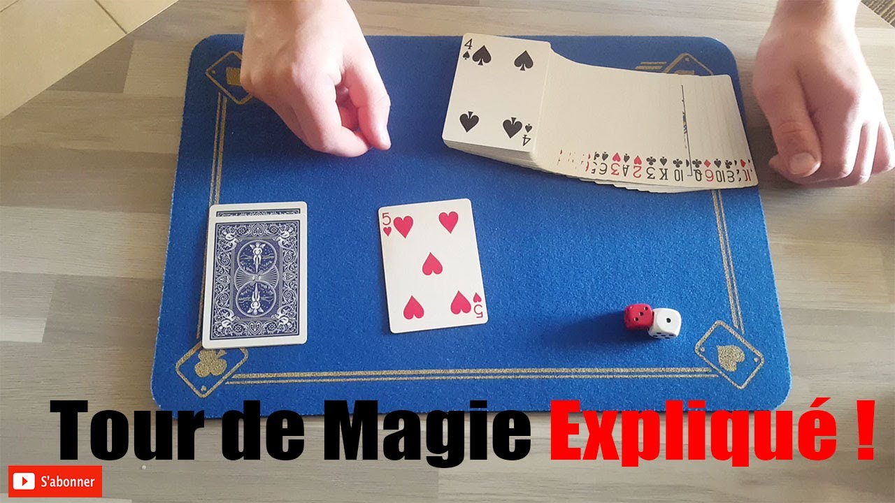 tours de magies avec des cartes