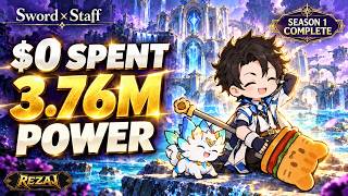 My F2P Account After a Full Season | Sword x Staff
