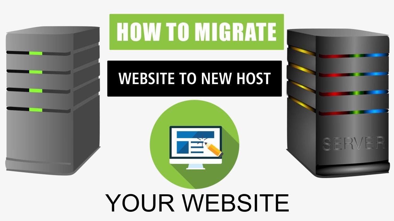 How to migrate entire website to New Host | Change Hosting Server to ...