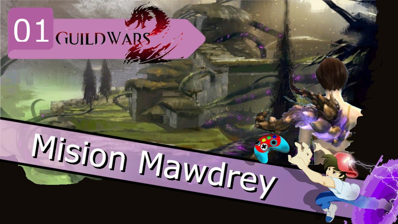 GUILD WARS 2 con LidinLive - Diaria y Mision conseguir MAWDREY - Dia 1