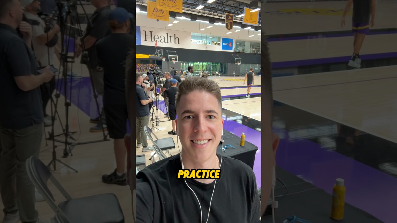 Three takeaways from today’s Lakers practice 🤳