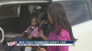New car seat safety law goes into effect Nov. 1