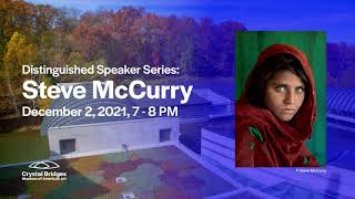 Distinguished Speaker: Steve McCurry at Crystal Bridges