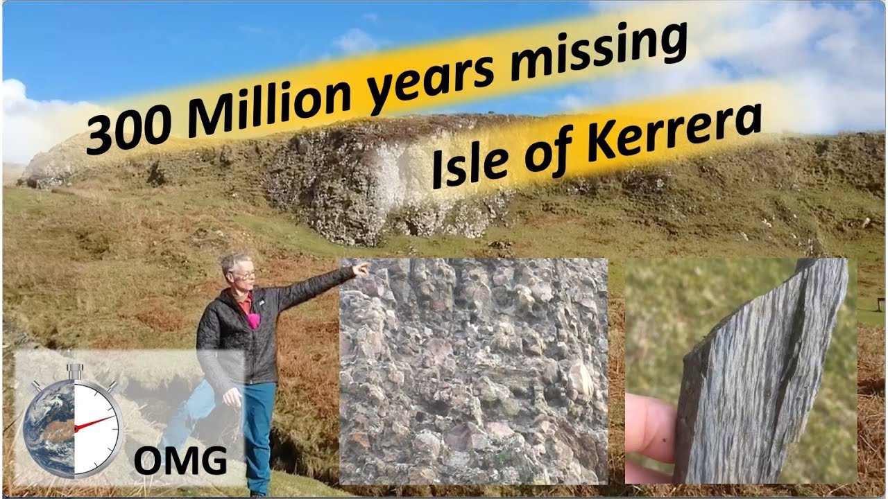 300 Million missing years.  Isle of Kerrera.