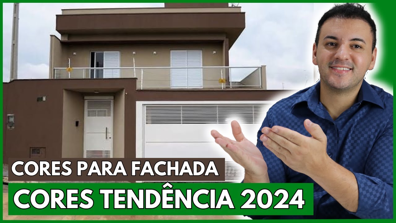 5 CORES TENDENCIA PARA FACHADA EM 2024 