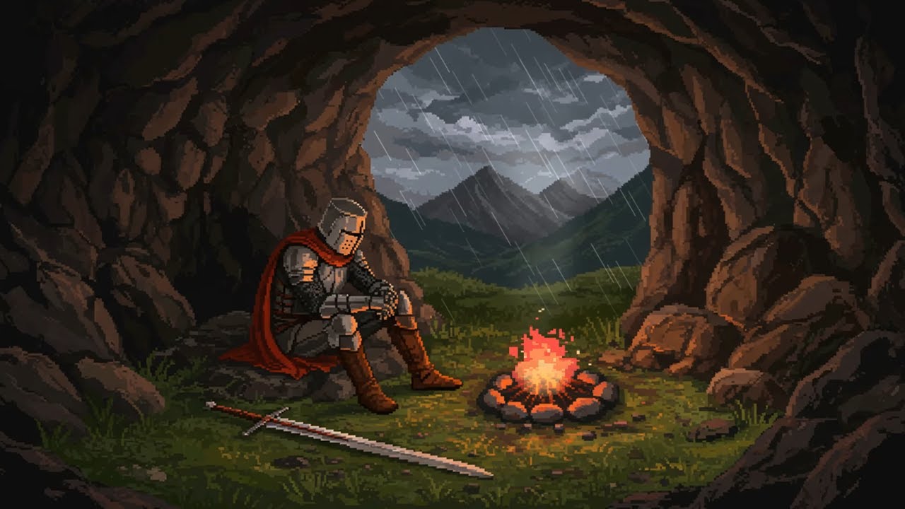 The rain... bringing calm at last