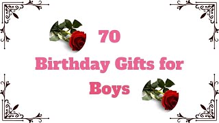70 Best Birthday Gifts for Boys | Awesome Gifts for Him, Brother, Boyfriend, Husband |@RealGiftsHub