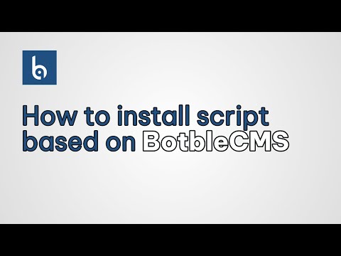 How to install script based on Botble CMS