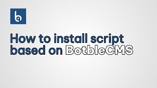 How to install script based on Botble CMS