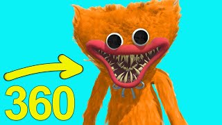 Cant Escape the ORANGE Huggy Wuggy 🟠 VR 360