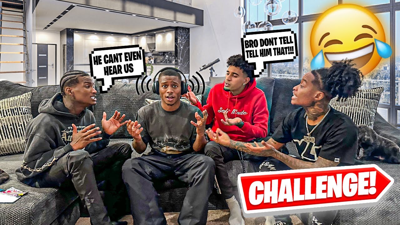 HEADPHONE CHALLENGE 🎧 w/ FOE