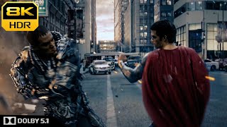 8K HDR | Superman vs Zod | Man of Steel | Dolby 5.1
